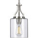 Lassiter 1 Light 6 inch Brushed Nickel Mini-Pendant Ceiling Light