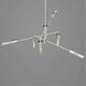 Calder 10 Light 38.5 inch Brushed Nickel Chandelier Ceiling Light, Design Series