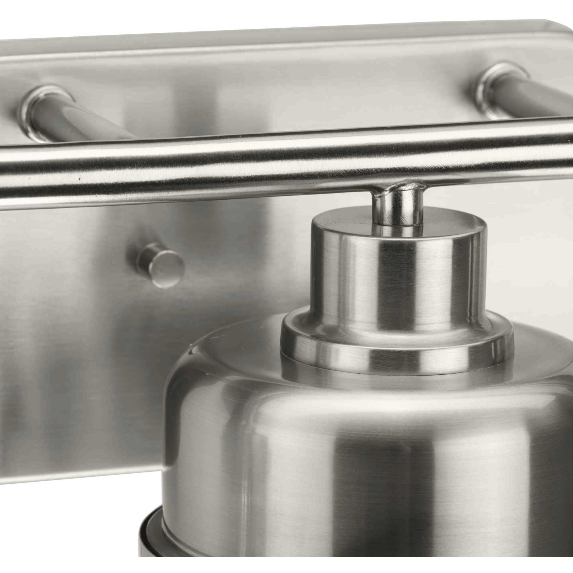 Beckner 3 Light 24.12 inch Brushed Nickel Bath Light Wall Light