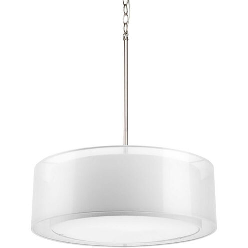 Cuddle 3 Light 22 inch Brushed Nickel Pendant Ceiling Light