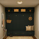 Replay 2 Light 14 inch Brushed Gold Flush Mount Ceiling Light