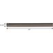 AirPro Antique Bronze Fan Downrod, 24in