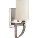 Aspen Creek 1 Light 5 inch Brushed Nickel Wall Sconce Wall Light, Design Series
