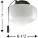 AirPro LED Antique Bronze Fan Light Kit