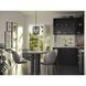 Saucedo 1 Light 12 inch Matte Black Pendant Ceiling Light, Design Series
