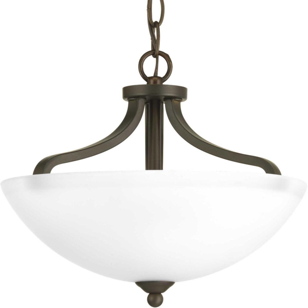 Laird 2 Light 13 inch Antique Bronze Semi-Flush Mount Convertible Ceiling Light