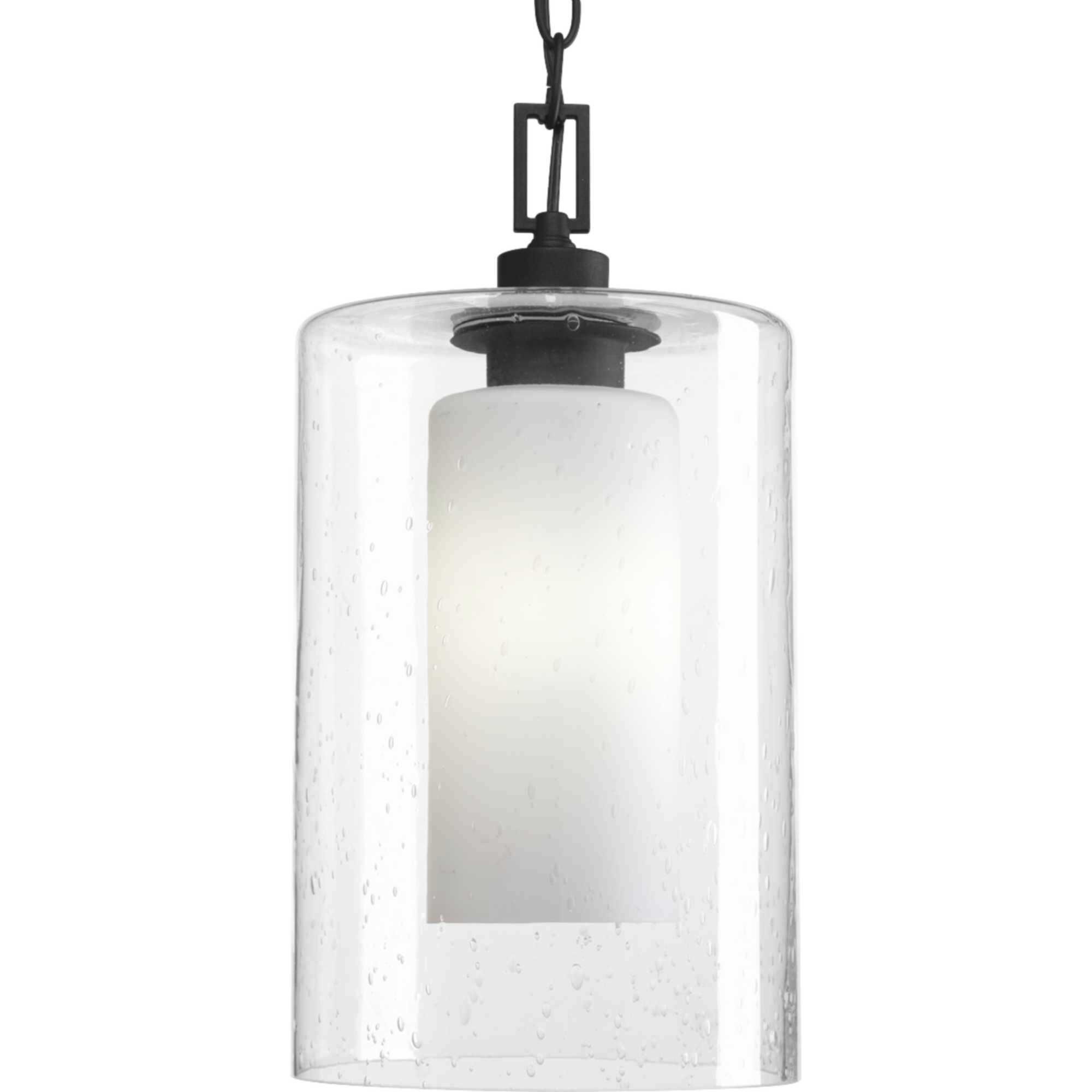 Compel 1 Light 8 inch Textured Black Outdoor Hanging Lantern