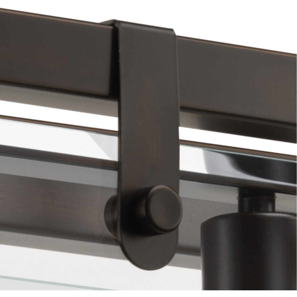 Glayse 5 Light 37 inch Antique Bronze Linear Chandelier Ceiling Light, Design Series