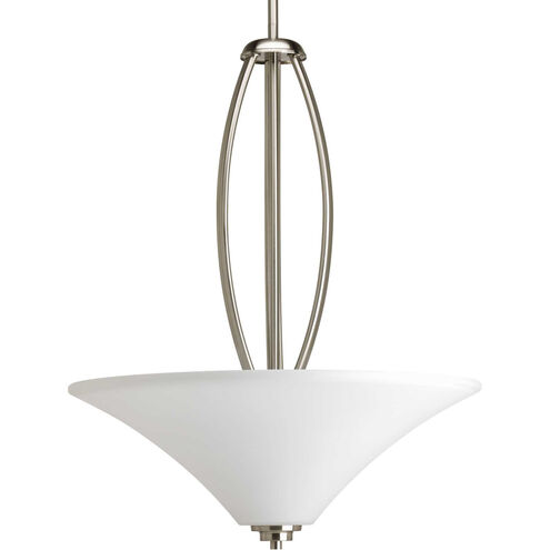 Joy 3 Light 19.5 inch Brushed Nickel Pendant Ceiling Light