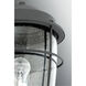 Holcombe 1 Light 14 inch Textured Black Outdoor Wall Lantern, Medium