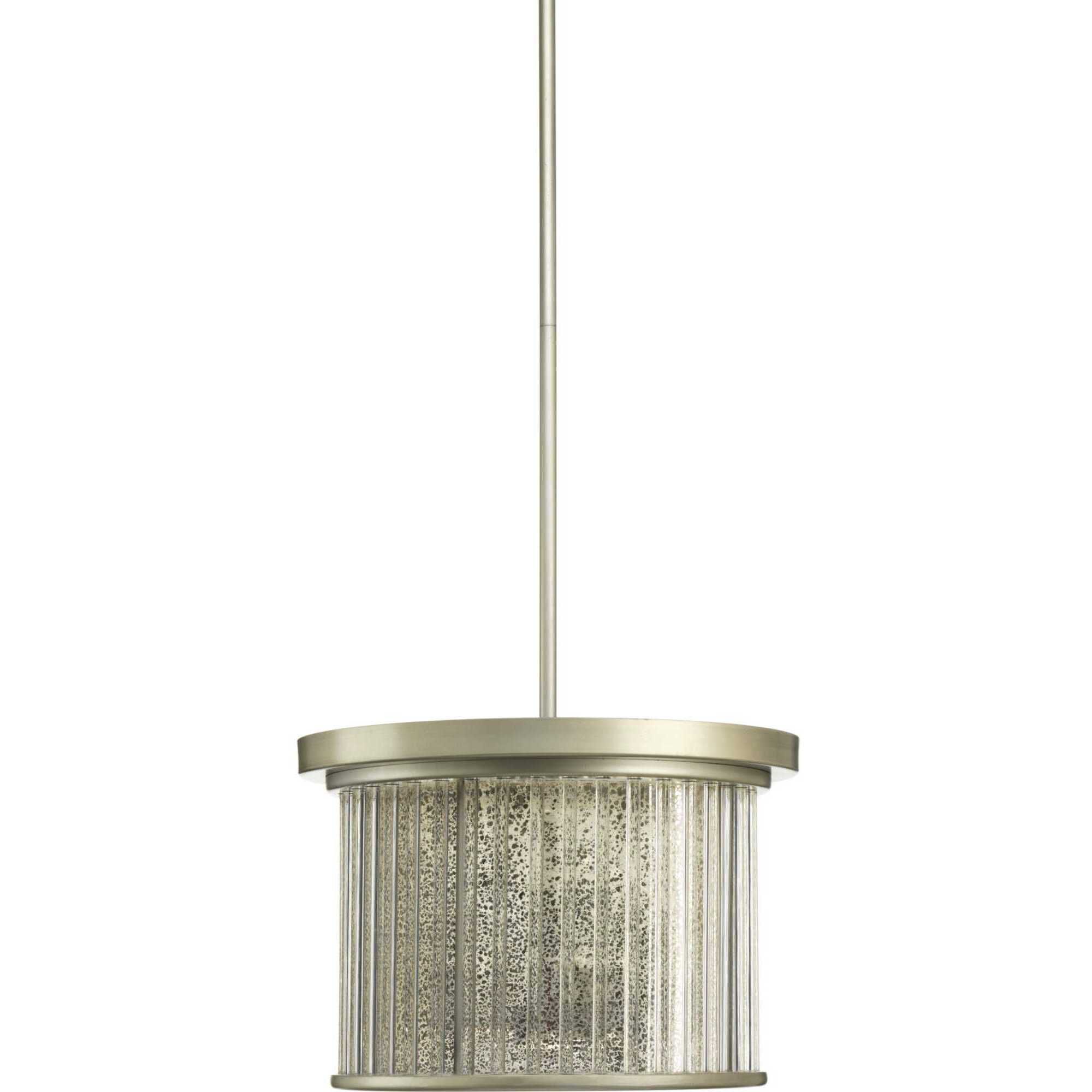 Point Dume™ Sequit Point 3 Light 14 inch Antique Nickel Semi-Flush Convertible Ceiling Light, Design Series