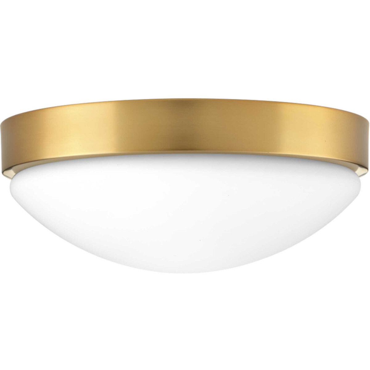 Elevate LED 13 inch Brushed Bronze Flush Mount Ceiling Light, Design Series