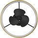 Burnett 20.94 inch Matte Black Outdoor Ceiling Fan