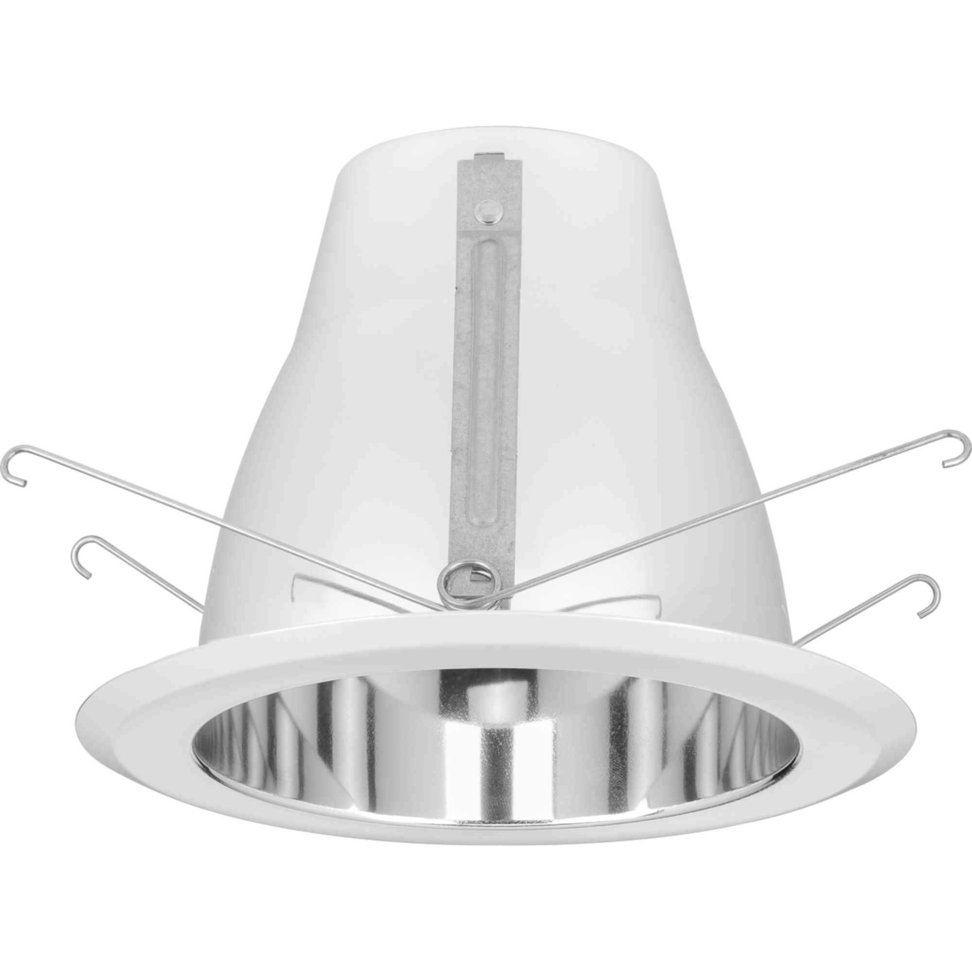 Recessed Lighting Clear Alzak Recessed Deep Cone Reflector Trim in Specular Clear, for 5in Housing P851-ICAT