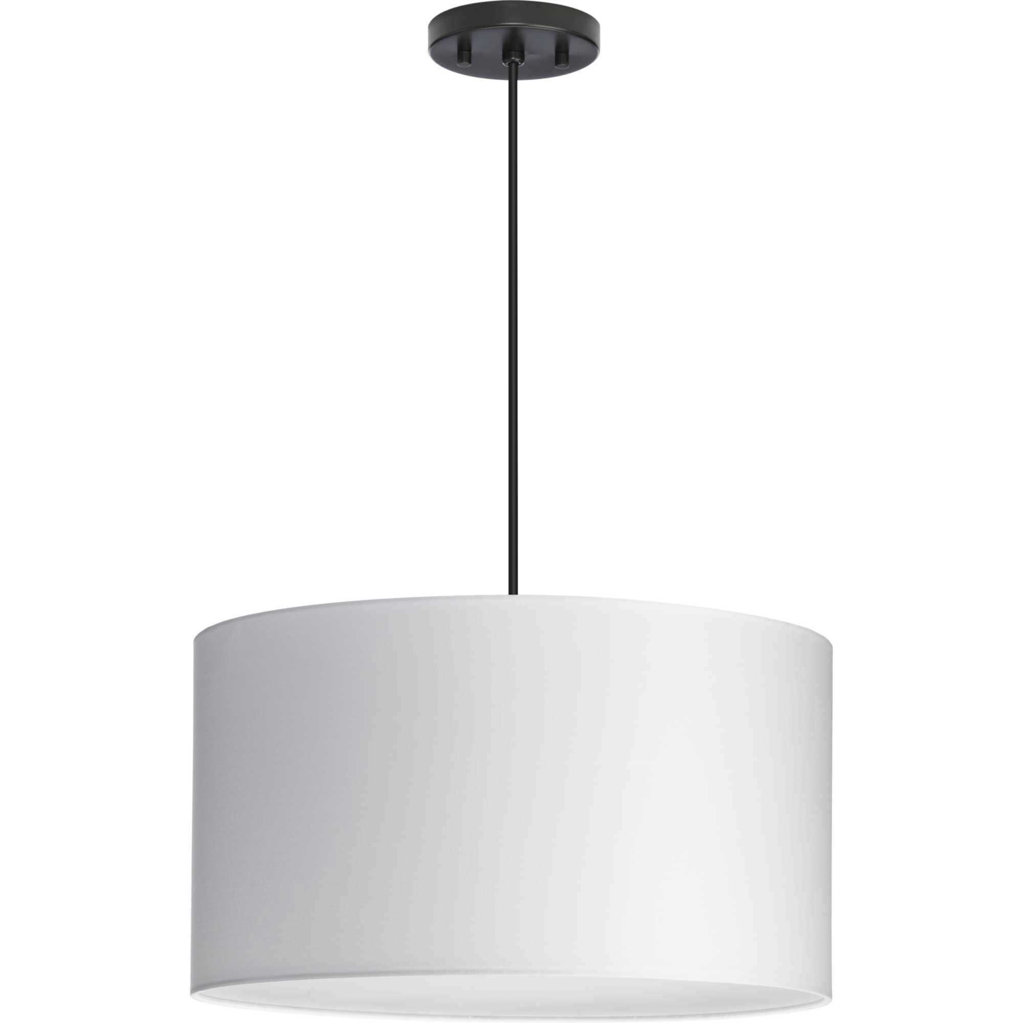 Markor 3 Light 18.12 inch Brushed Nickel/Matte Black/Vintage Brass Drum Pendant Ceiling Light