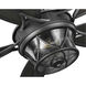 Alfresco 54 inch Blistered Iron with Pewter Blades Ceiling Fan