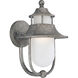 Cape Cod 1 Light 13 inch Golden Baroque Outdoor Wall Lantern