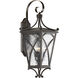 Cadence 3 Light 27 inch Oil Rubbed Bronze Outdoor Wall Lantern, Large, Design Series