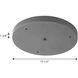 Accessory Canopy Graphite Multi Pendant Canopy
