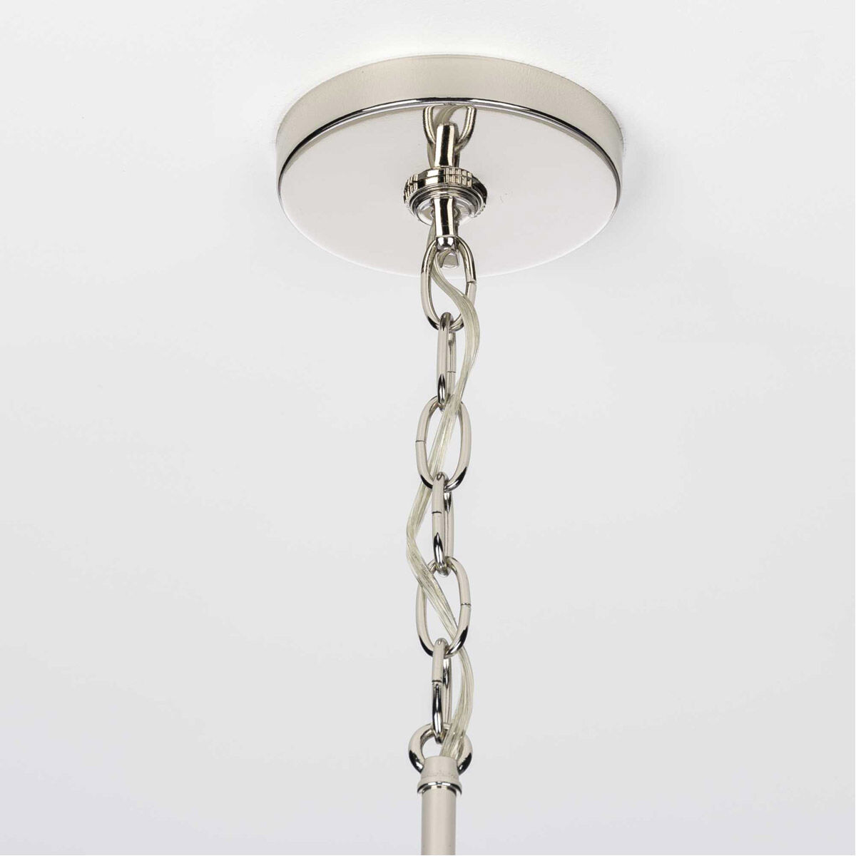 Seneca 5 Light 25.5 inch Polished Nickel Chandelier Ceiling Light