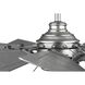 Springer II 60 inch Antique Nickel with Galvanized Blades Ceiling Fan