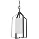Vertex 1 Light 12 inch Matte Black Foyer Light Ceiling Light