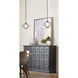 Hangar 1 Light 13 inch Antique Bronze Mini-Pendant Ceiling Light, Design Series
