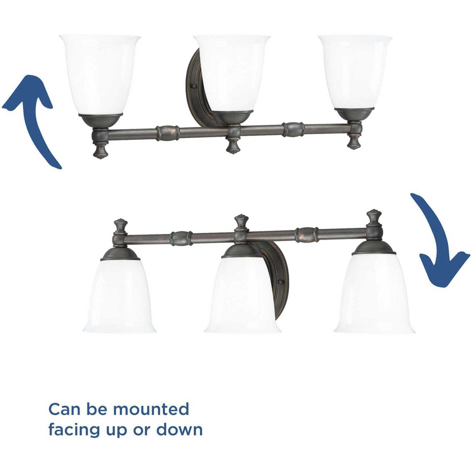 Delta oil rubbed bronze vanity light new arrivals