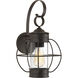 Haddon Outdoor Wall Lantern, Medium