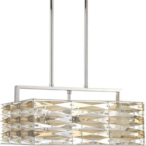 The Pointe 5 Light 16 inch Polished Chrome Pendant Ceiling Light