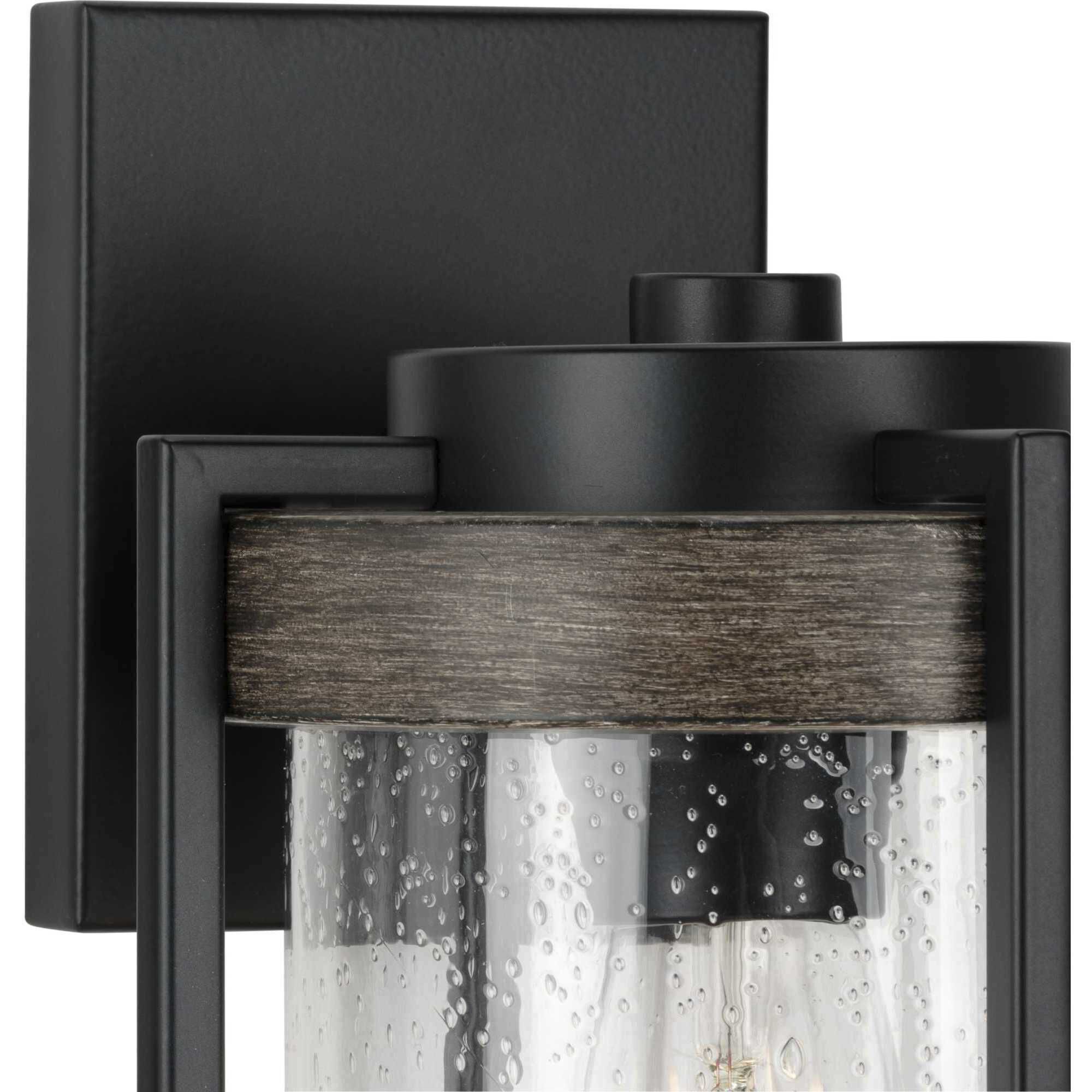 Whitmire 1 Light 15 inch Matte Black Outdoor Wall Lantern