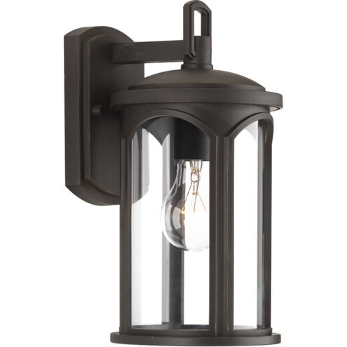 Gables 1 Light 14 inch Antique Bronze Outdoor Wall Lantern