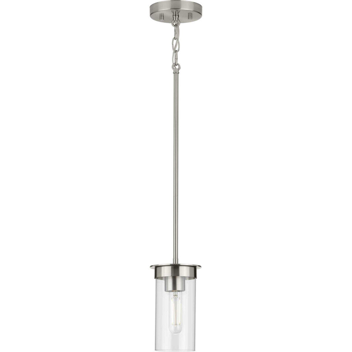Kellwyn 1 Light 5 inch Brushed Nickel Mini Pendant Ceiling Light