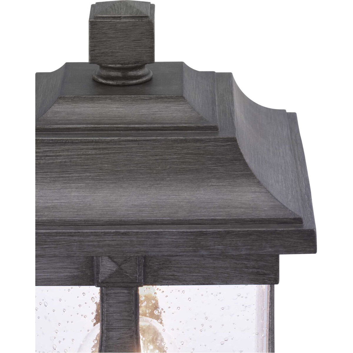 Abbott 1 Light 19 inch Antique Pewter Outdoor Post Lantern