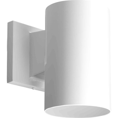 Cylinder Outdoor Wall Cylinder in White