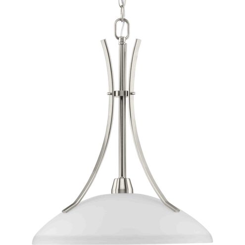 Wisten 1 Light Brushed Nickel Pendant Ceiling Light