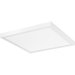 Everlume LED 14 inch White Edgelit Square Flush Mount Ceiling Light, Progress LED