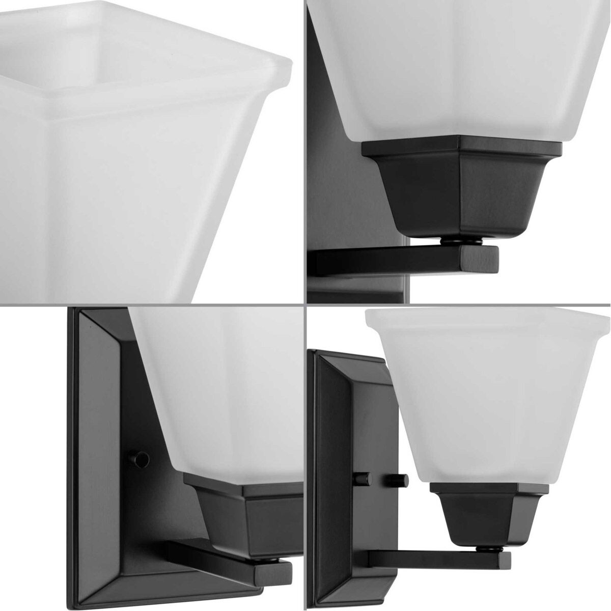 Clifton Heights 1 Light 7 inch Matte Black Bath Vanity Wall Light