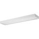 Everlume LED 24.02 inch Satin White Linear Bath Vanity Wall Light in Matte White, Progress LED