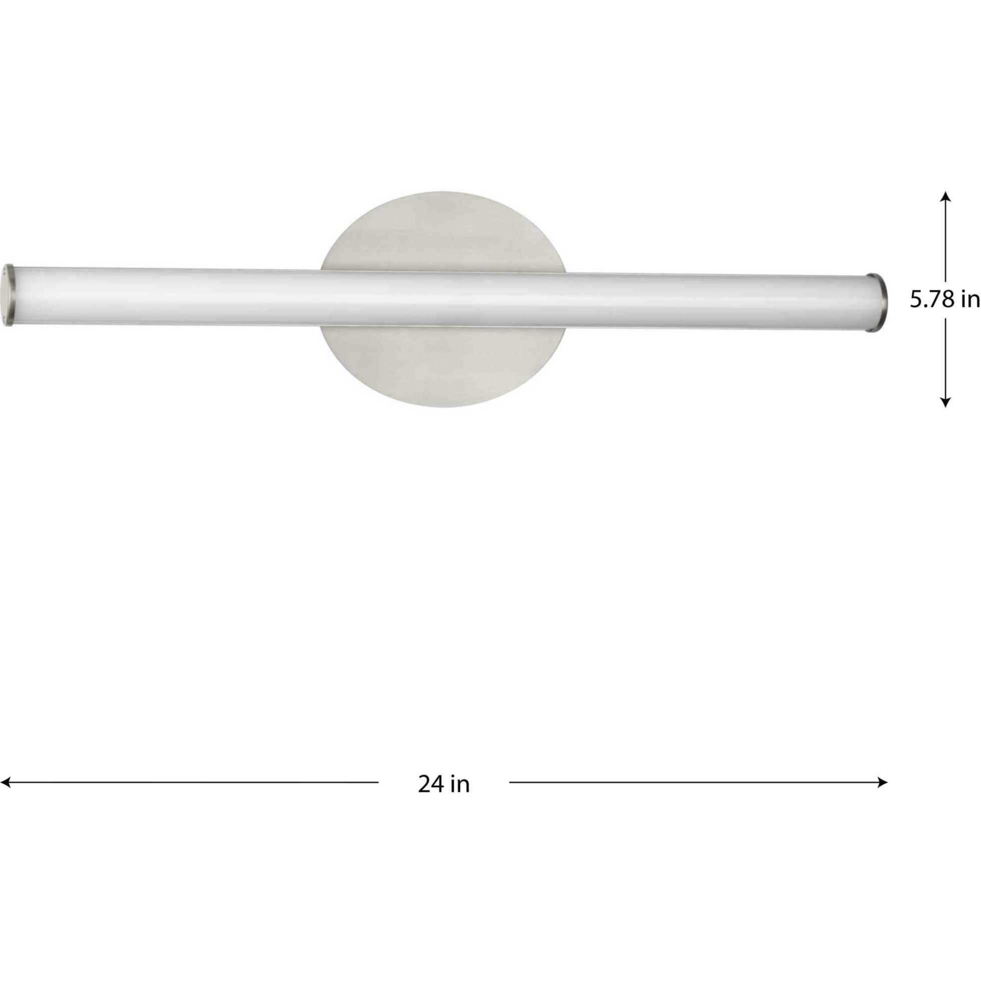 Phase 3 LED LED 24 inch Brushed Nickel Vanity Light Wall Light