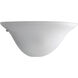 Sconce 1 Light 13 inch White Wall Sconce Wall Light