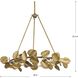 Laurel 6 Light 28 inch Gold Ombre Chandelier Ceiling Light, Design Series