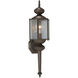 Roman Bronze 1 Light 25 inch Roman Bronze Outdoor Wall Lantern