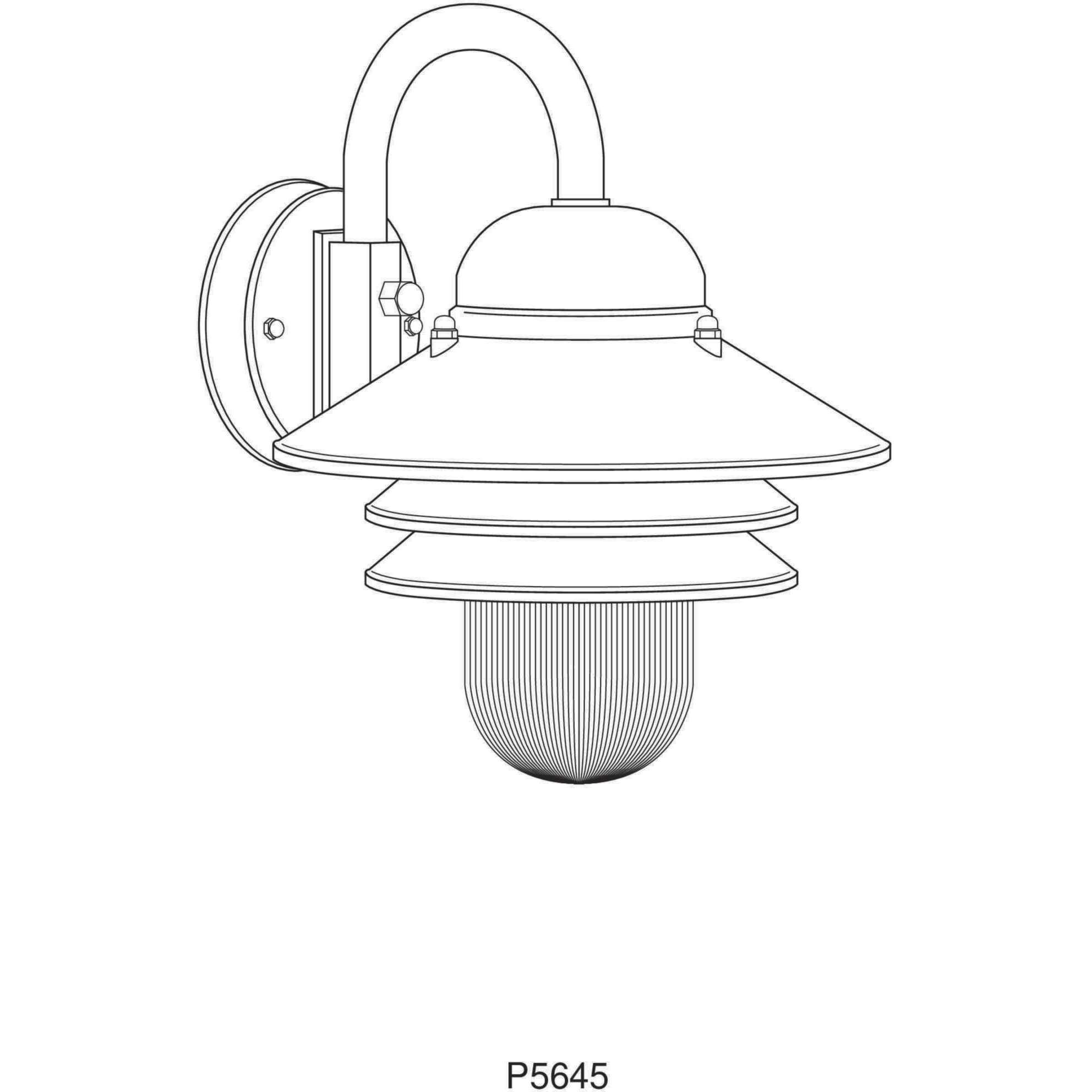 Newport 1 Light 13 inch White Outdoor Wall Lantern