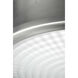 Fresnel Lens LED 12.75 inch Brushed Nickel Flush Mount Ceiling Light