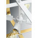 Centre 6 Light 30 inch White Pendant Ceiling Light