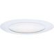 Recessed Lighting White Albalite Glass Recessed Trim