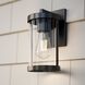 Kagen 1 Light 10 inch Matte Black Outdoor Wall Light