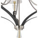 Nealy 5 Light 28 inch Brushed Nickel Chandelier Ceiling Light
