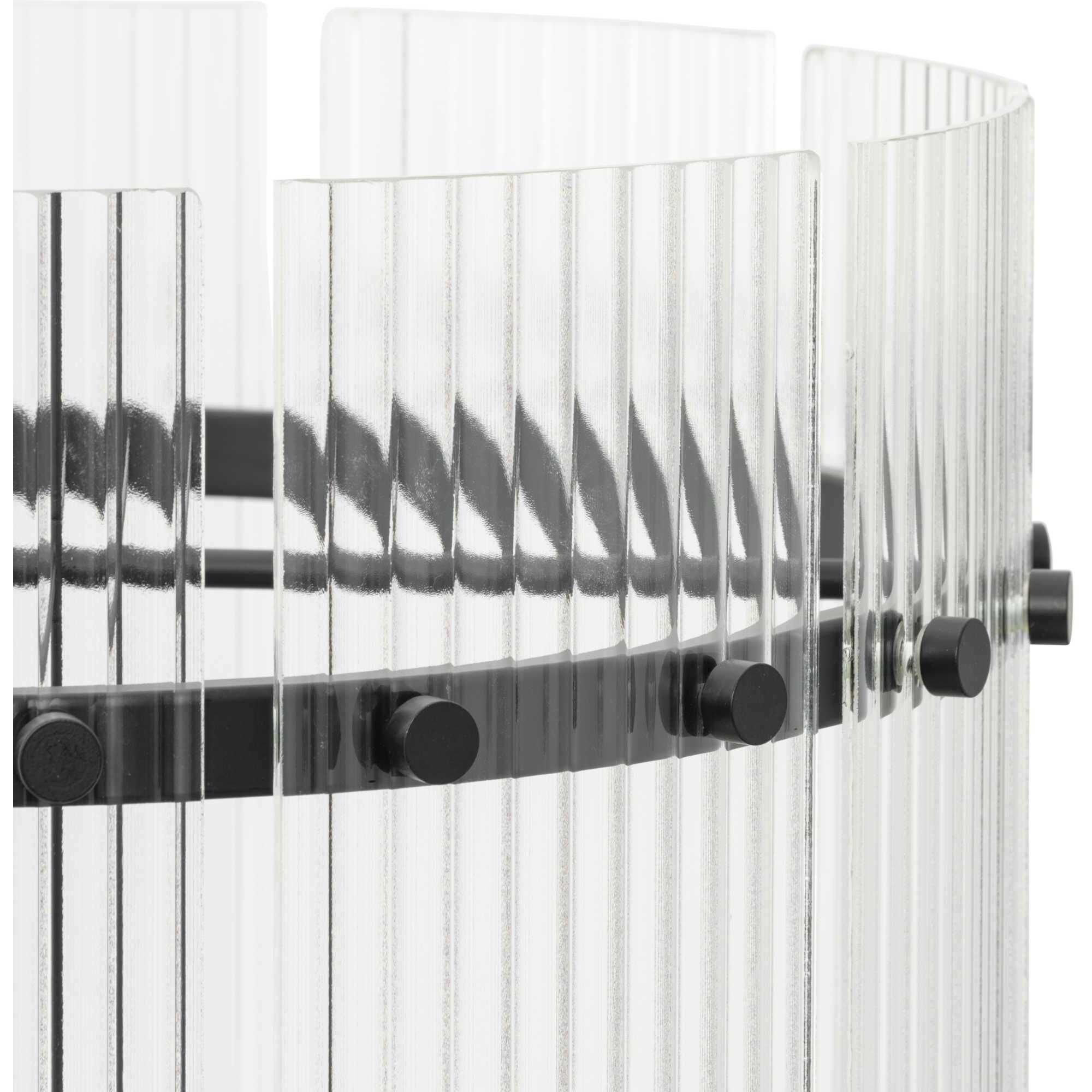 Seville 4 Light 17.87 inch Matte Black Foyer Light Ceiling Light, Design Series